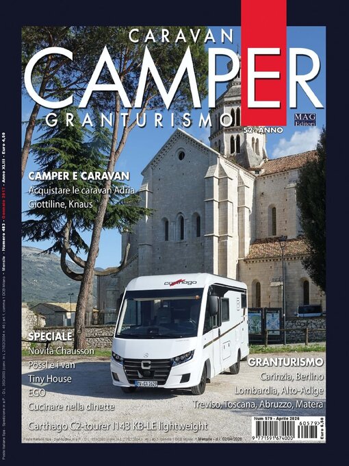 Title details for Caravan e Camper Granturismo by MAG Editori srl - Available